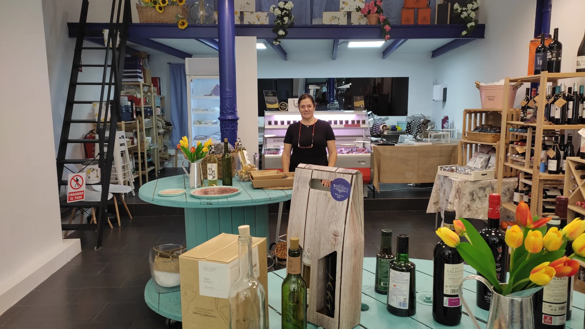 La tienda 'Marcelino Pan y Vino Gourmet' en Claudio Marcelo