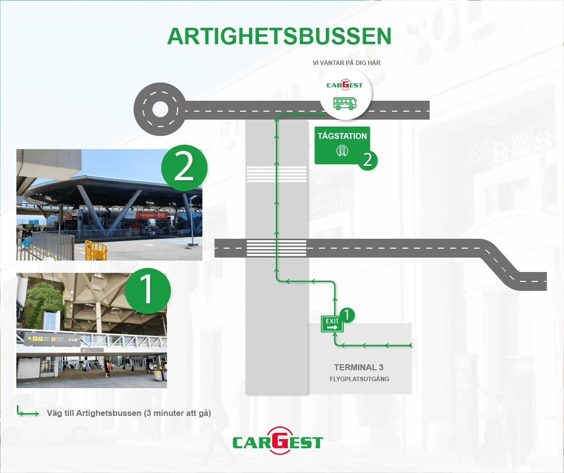 Placering av Shuttlebuss på Málaga flygplats