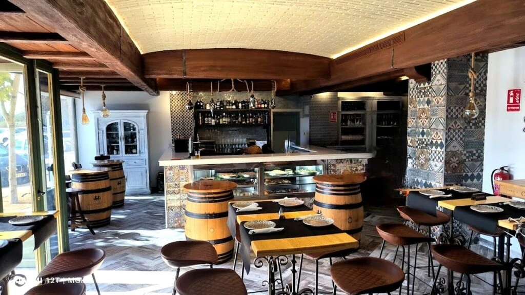 Interior room of Tabernal in Sevilla